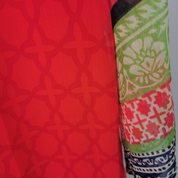 Bohemian Hand Beaded Chiffon Dress - Picture 5 of 8